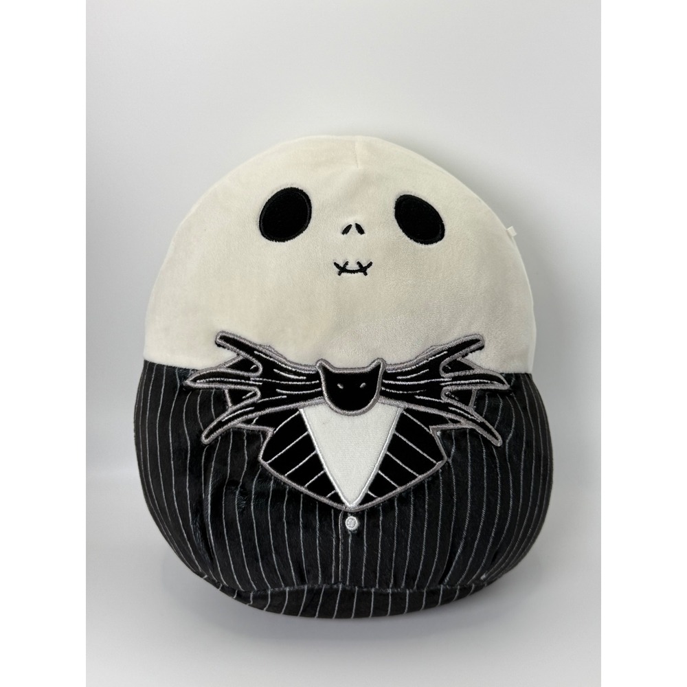 Squishmallows Jack Skellington Plush 8" Nightmare Before Christmas Goth Spooky
